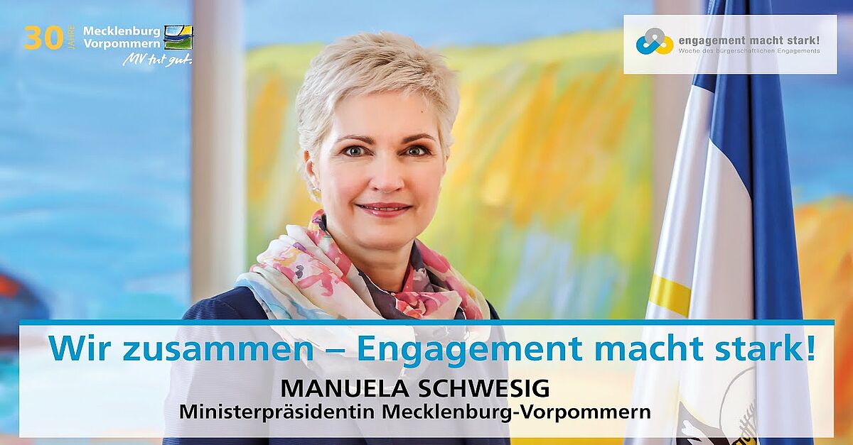 #WirZusammen - Manuela Schwesig, Ministerpräsidentin Mecklenburg-Vorpommern